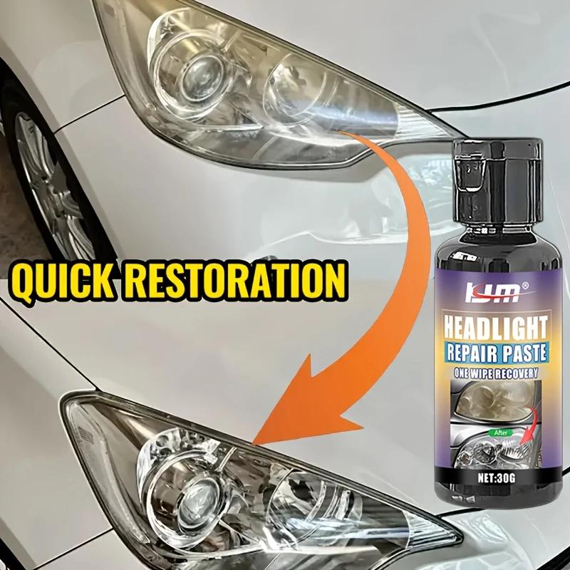 Professional Headlamp Repair Cream - Headlamp Brightness Recovery Gel, Which Can Effectively Improve the Brightness of Headlight