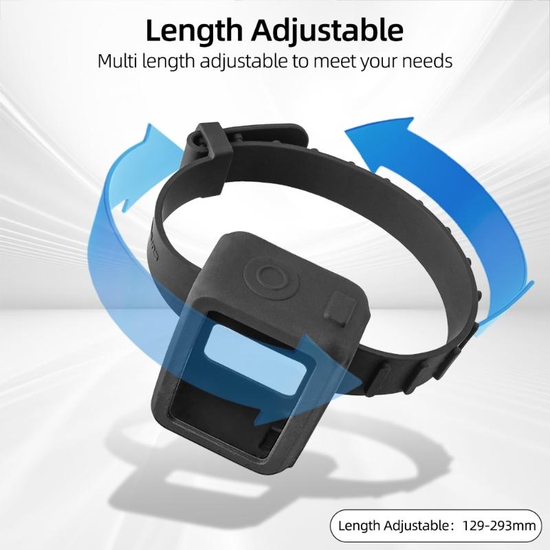 Portable Mount Strap Case Holder for Cameras Shock Absorbing Silicone Cover 129-293mm Strap for Various Mounting Option