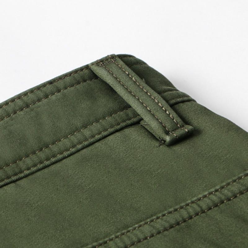 Buy Men Thick Warm Cotton Cargo Pants 