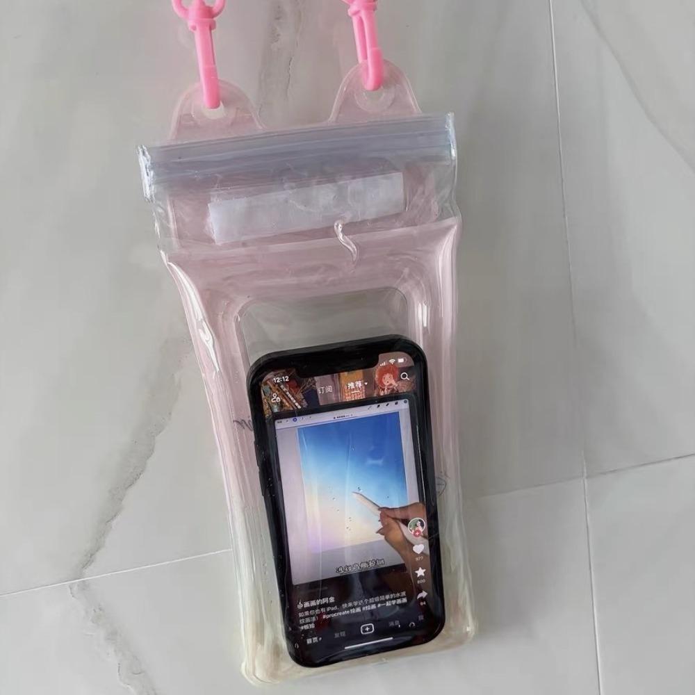 Floating Waterproof Phone Bag Water-Splashing Festival Swimming Storage Bag  Summer