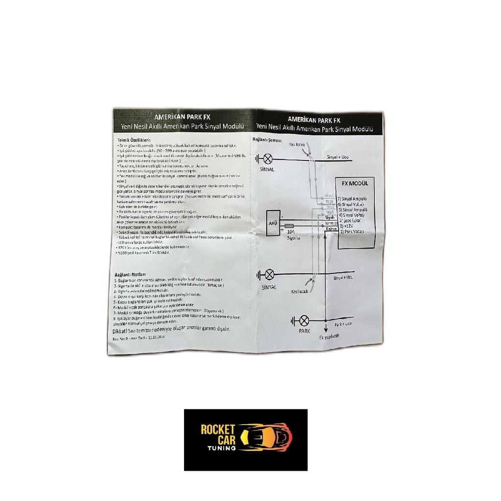Nejnovější technologie s nastavitelným americkým parkovacím modulem