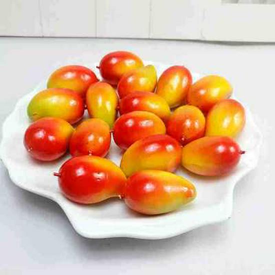 Simulation Foam Mini Fruits & Vegetables Set - 35 pcs for Window Decoration