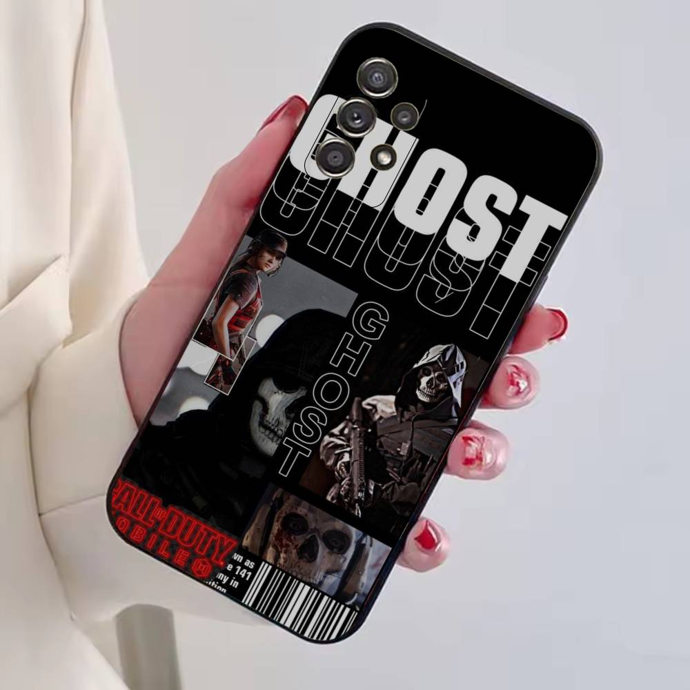 COD Call Of Duty G-Ghost Phone Case For Samsung S25,S24,S21,S22,S23,S30,Ultra,S20,Plus,Fe,Soft Silicone Black Cover