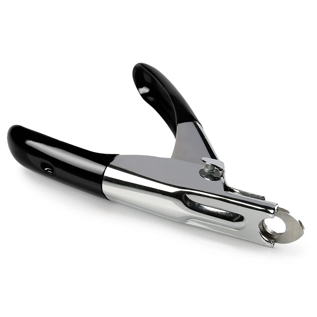 WeinaBingo Pet Nail Guillotine Type Trimmer for Cats and Dogs Clippers, (Black)
