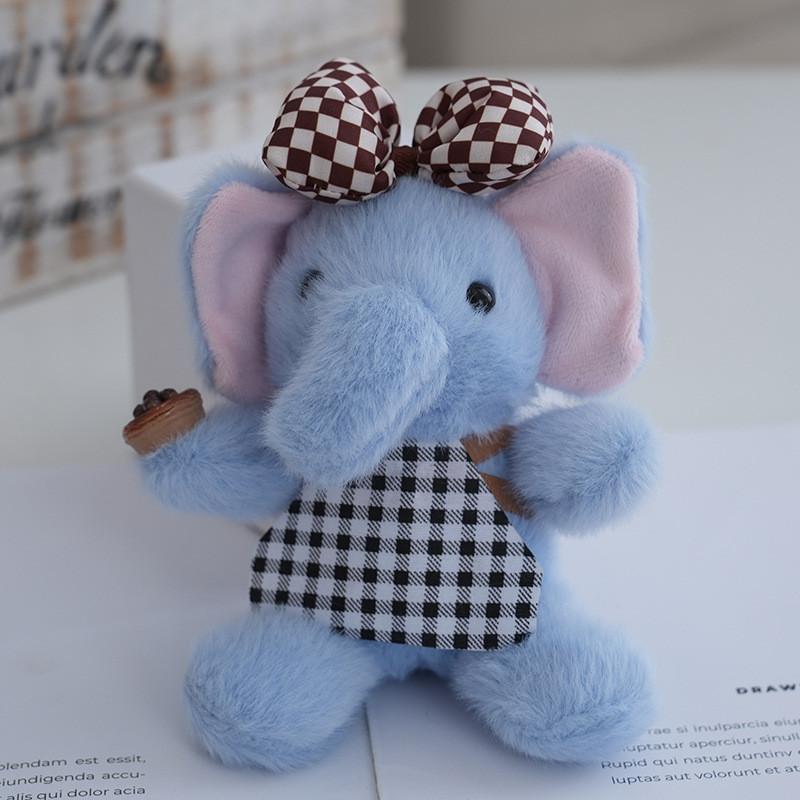 Elephant Stuffed Animal Plush Key Chain Multiple Style Children Birthday Gift