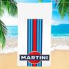 Asciugamano Popolare con Logo da Corsa, Microfibra, Asciugamano da Spiaggia, Asciugatura Rapida, Senza Sabbia, Fibra Ultra-Fine, Super Morbido.
