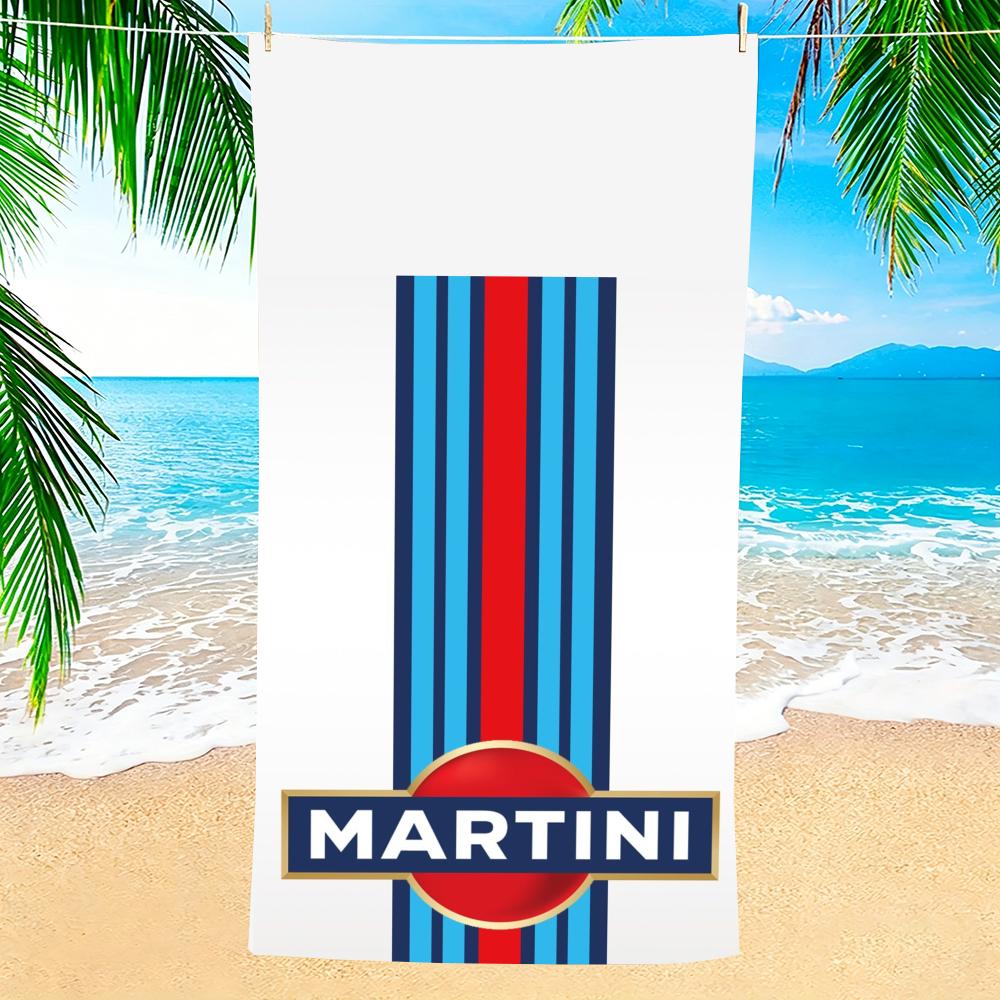 Asciugamano Popolare con Logo da Corsa, Microfibra, Asciugamano da Spiaggia, Asciugatura Rapida, Senza Sabbia, Fibra Ultra-Fine, Super Morbido.