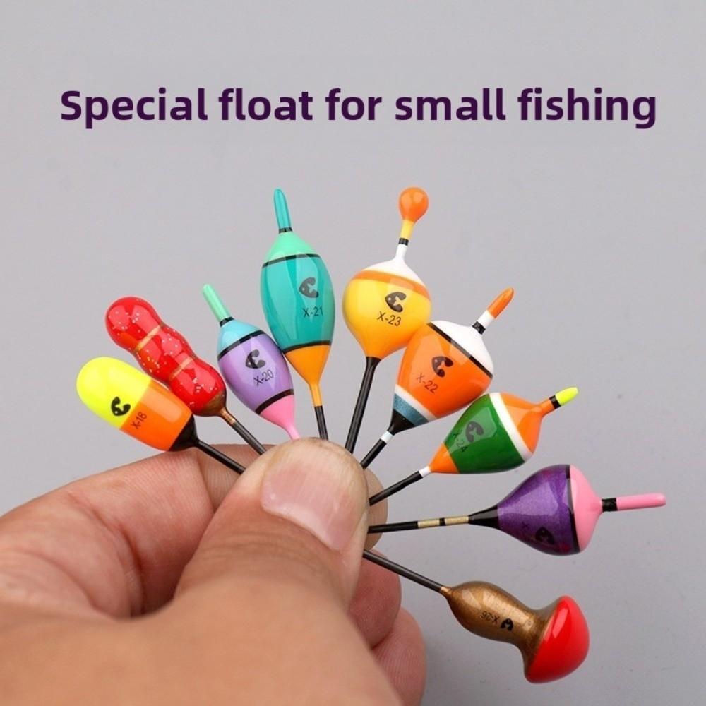 2pcs Mini Freshwater Floaters Superfine Buoy New Sea Fishing Floats Ice Fishing Accessory