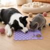 Slow Feeder Mat for Pets Interactive Feeding Puzzle Mat Durable Non-Toxic Material Easy To Clean Portable Size for Cats Dogs