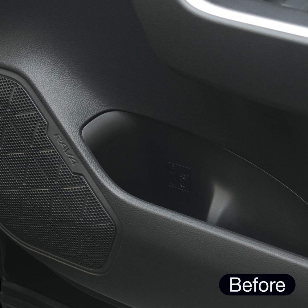 Tsuchiya Yac product Toyota 50 series RAV4 exclusive side box trash can for seat Vehicle-specific driver's SY-RA3