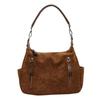 2026 Winter Fashion Solid Color Women's Zipper Design Shoulder Bag Tote Bag Female Handbag PU Leather Crossbody Bag