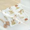 6 Lagen Baumwollgaze Baby Waschlappen Mullwindeln 5 Stück Neugeborenen Baby Handtuch Set Weiches Waschhandtuch Babys Zubehör