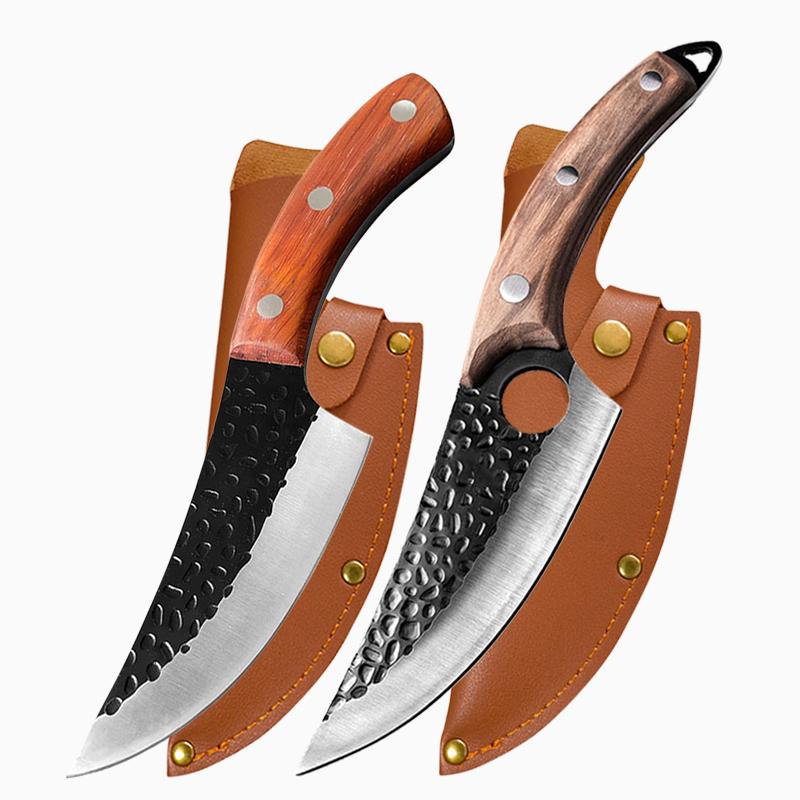 Forged Kitchen Knife Stainless Steel Boning Knife Butcher Slicing  Cleaver Fish Meat Sushi Cutter Fishing Cooking Knife