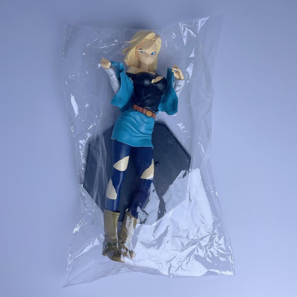 Green Dragon Ball Figure with Golden Hair & Blue Android GALS Series