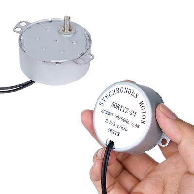 110V/220V/AC12V Egg Turning Motor 50HZ Incubator Automatic Egg Turning Motor Synchronous Motor 2.5/3r/min 50KTYZ-21 Farm Chicken