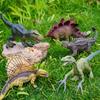 Simulation Jurassic Dinosaur Actionfiguren Dino Park Carnotaurus Ankylosaurus Tyrannosaurus Rex Modell Dekoration Spielzeug Kinder Geschenk
