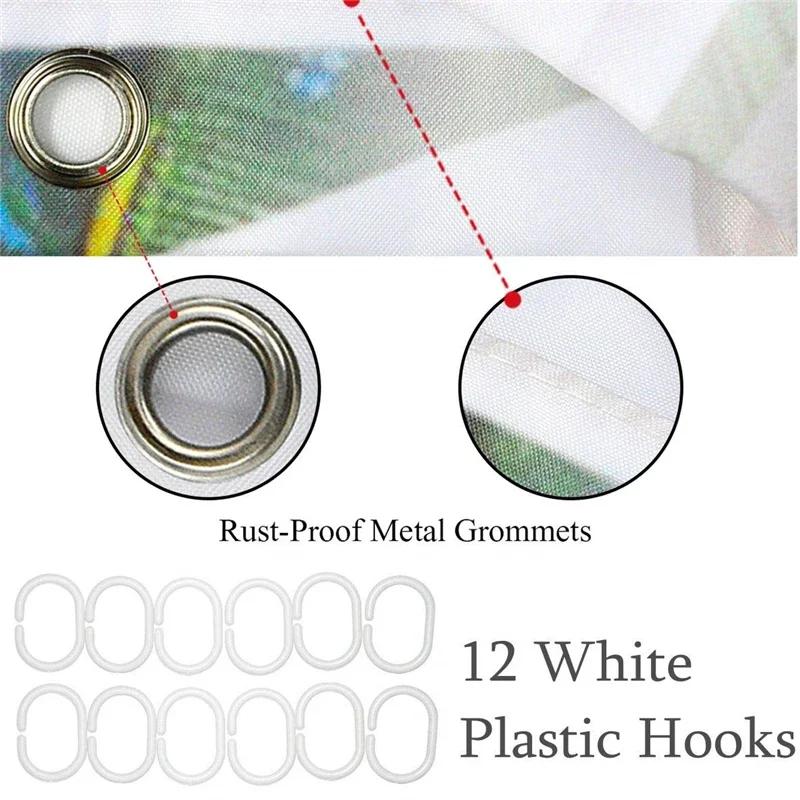 Afro Black Girl Sexy Women African American Queen Magic Starry Night Moon Goddess Shower Curtain Bathroom Decor