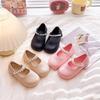 EVA Princess Shoes for Girls - Formal & Versatile with Pearl Toe, Soft Sole for Baby, Spring/Autumn