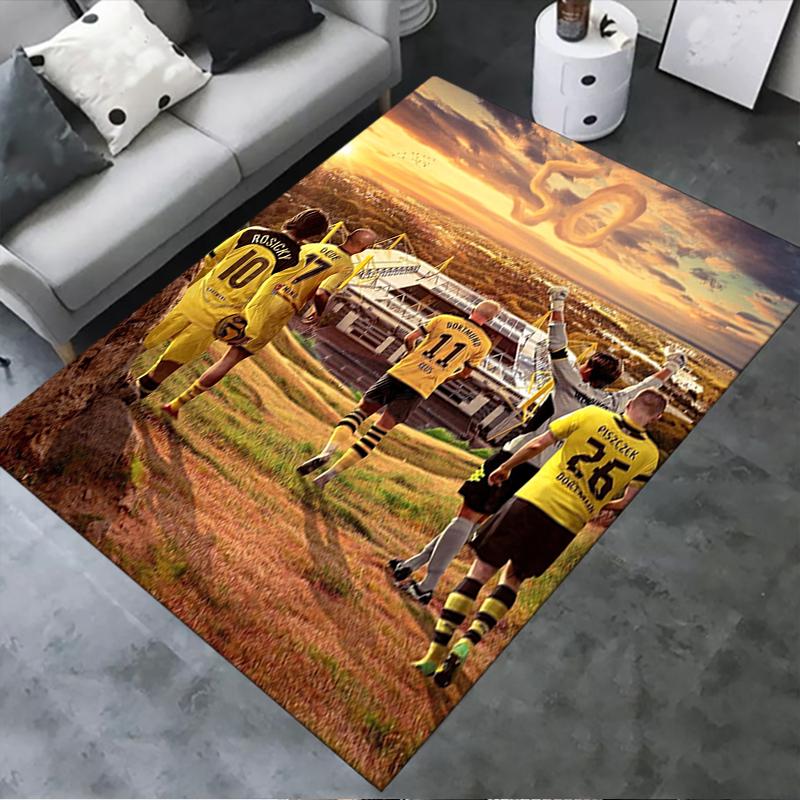 

2025 New Dortmund Carpet Rug for Living Room Bedroom Home Sofa Decoration,Kids play Non-slip Floor Mat27 40x60cm( 15x23in )