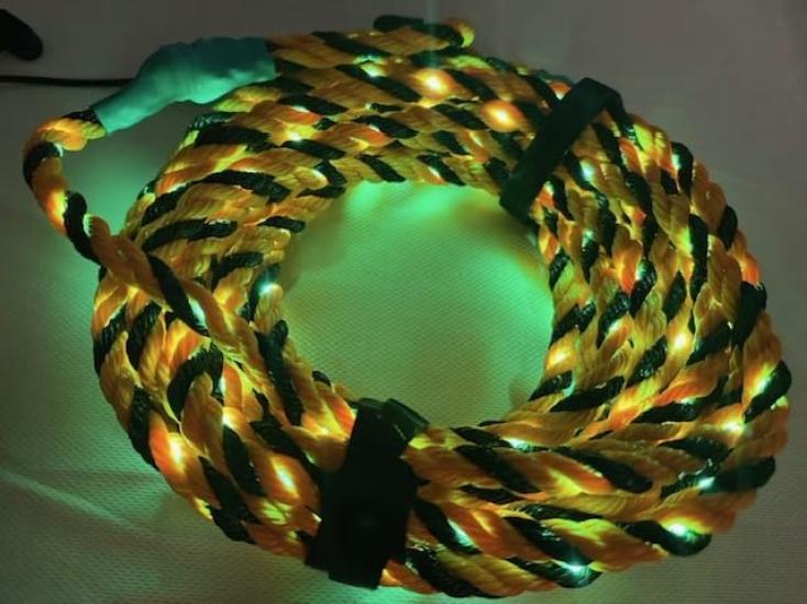 

Illuminated Pikakun Extension Rope, High Visibility, Day and Night Use, High Brightness LED, IP65 (Green, 20m)