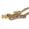 CHANEL 98P CC Mark Soccer Accessories Bracelet Metal Gold