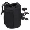 Motorcycle Cup Holder Oxford Fabric Shockproof Water Bottle Holder with Clip for ATV UTV Scooter Boat Kayak Bike