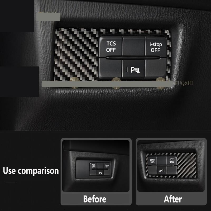 Pentru Mercedes Benz W213 Class-E Coupe - Film interior auto din fibră de carbon 5D PET Consolă centrală Film anti zgârieturi PPF