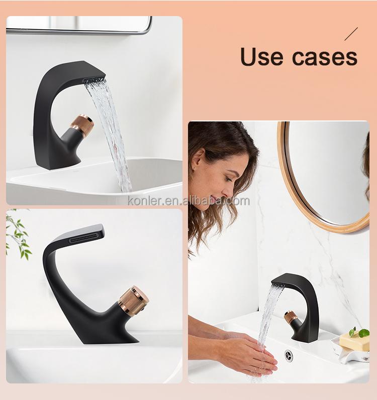 High Quality Hot and Cold Multifunctional Wash Basin Faucet Bathroom Ceramic Valve Hot Cold Water Washstand Sink Faucet