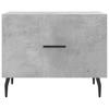  Coffee Tables, 2 Pcs, Concrete Grey, 50x50x40 Cm
