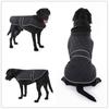 Meiqi Reflective Winter Jacket for Large Dogs - Pet Coat for Shiba Inu & Golden Retriever