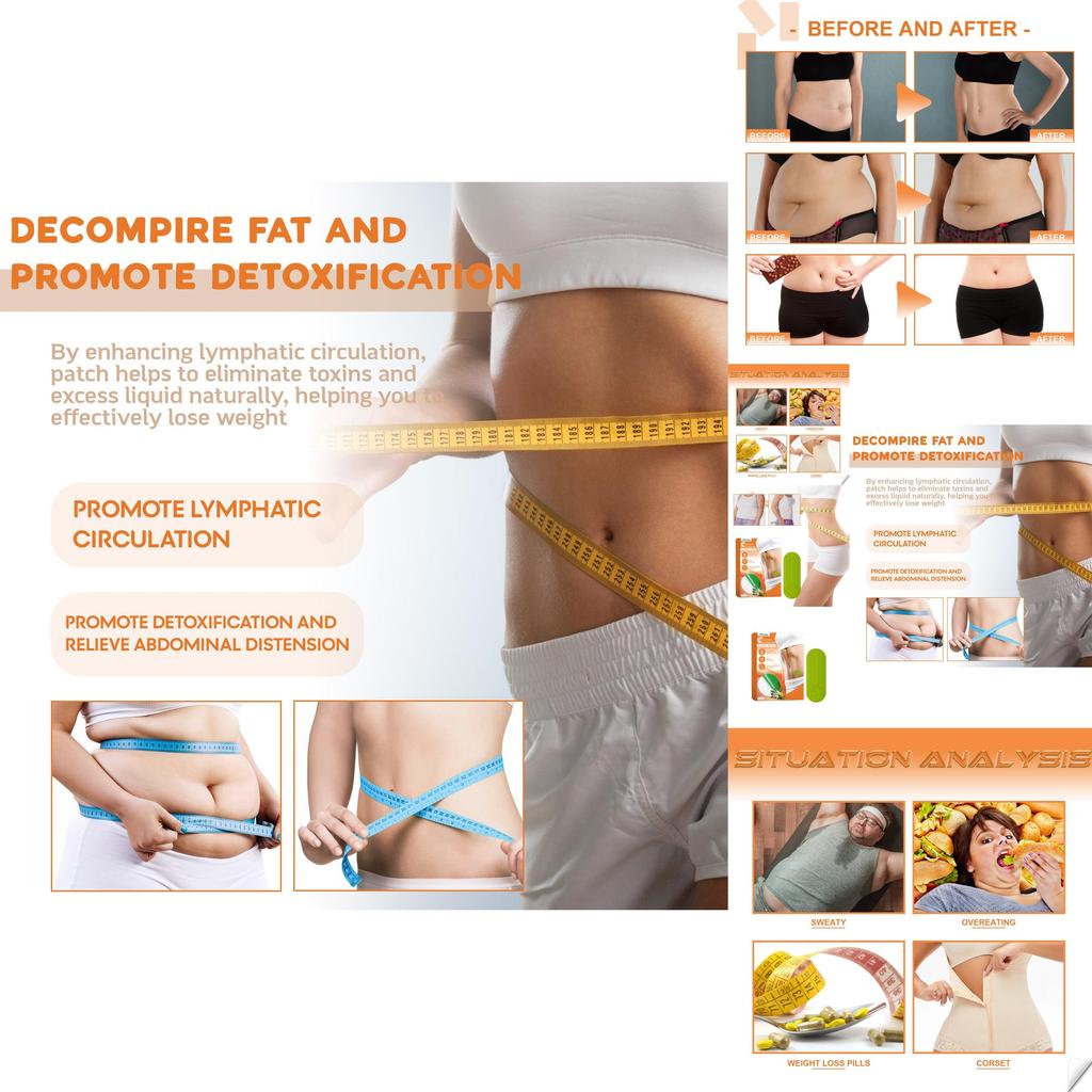 South Moon Body Slimming Patch For Firming Skin And Toning Arms Tightening