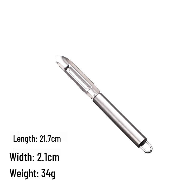 Stainless Steel Kitchen Utensil Set: Wok Spatula, Rice Spoon, Slotted Spoon - 0.8mm Cookware