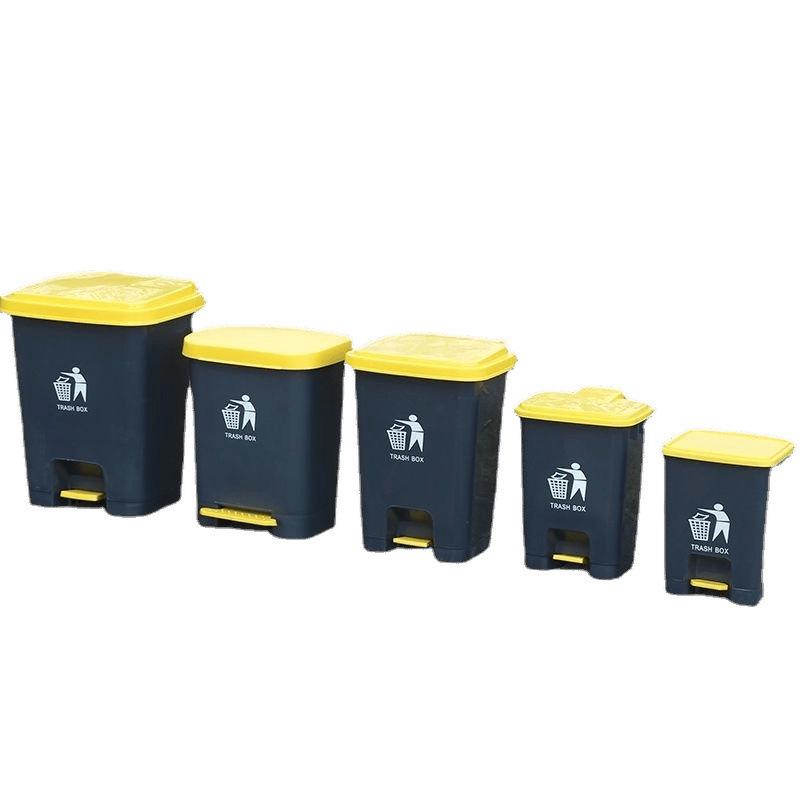 R4 Durable 15-Year Medical Waste Bin, Yellow, Large Capacity with Lid, for Hospitals and Clinics