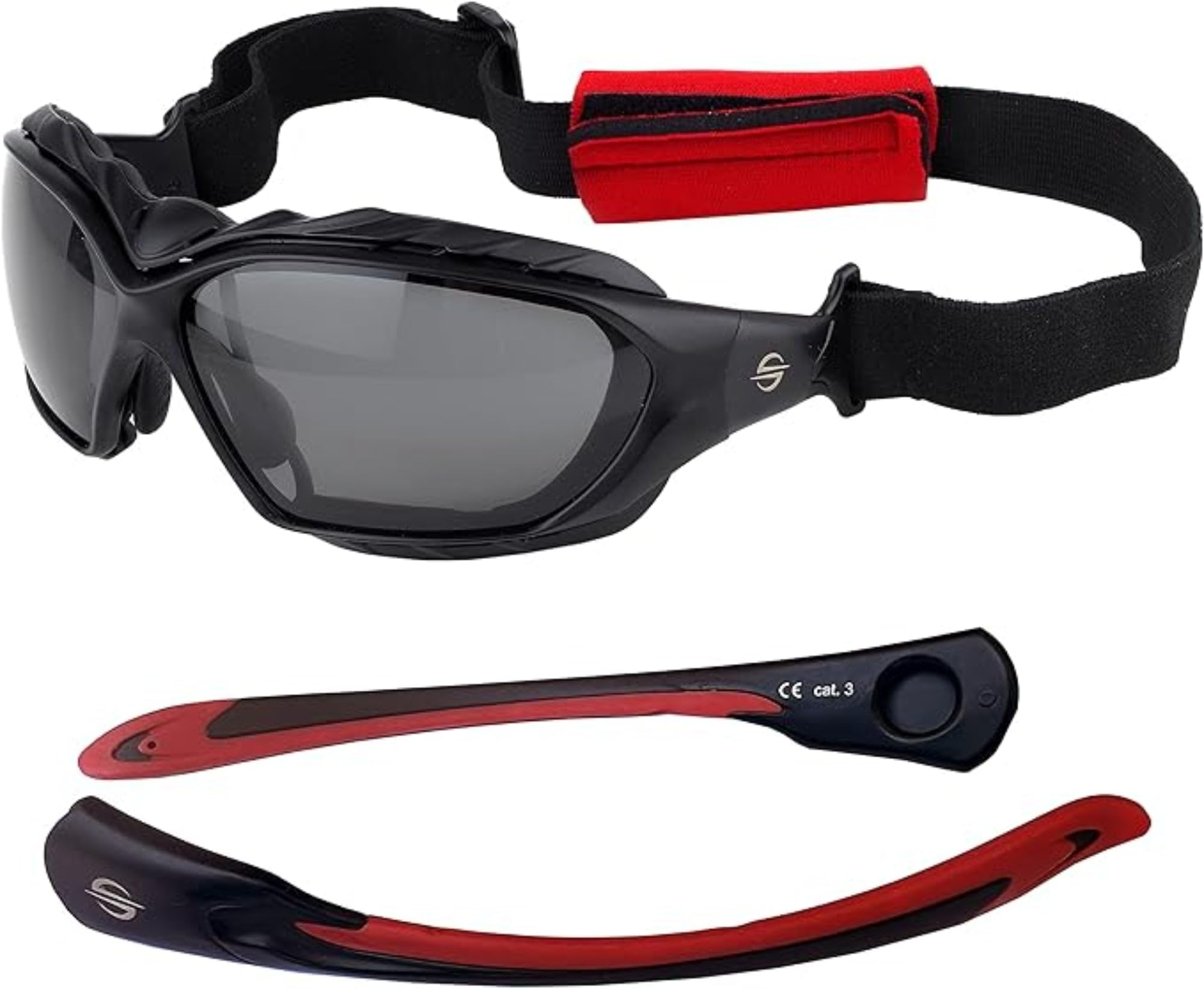 

Platinum Sun Water Sports Плавающие Поляризационные Мягкие Конвертируемые Солнцезащитные Очки для Экстремальных Видов Спорта, Гидроцикла, Защиты от УФ-лучей, Ремешок, Очки,