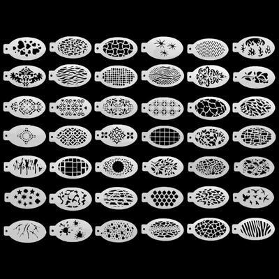 42 Pcs Mandala Stencils DIY Crafts Drawing Template for Rock Painting Paper Card