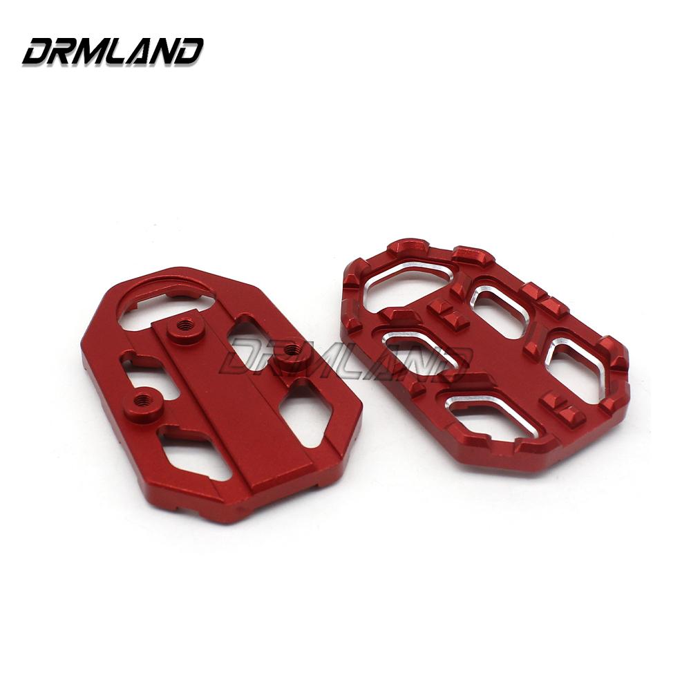 For Honda NC750X NC750S NC700S NC700X Motocycle Brake Pedal Pad Cover Footrest Footpegs Foot Rest Enlarged Footboard