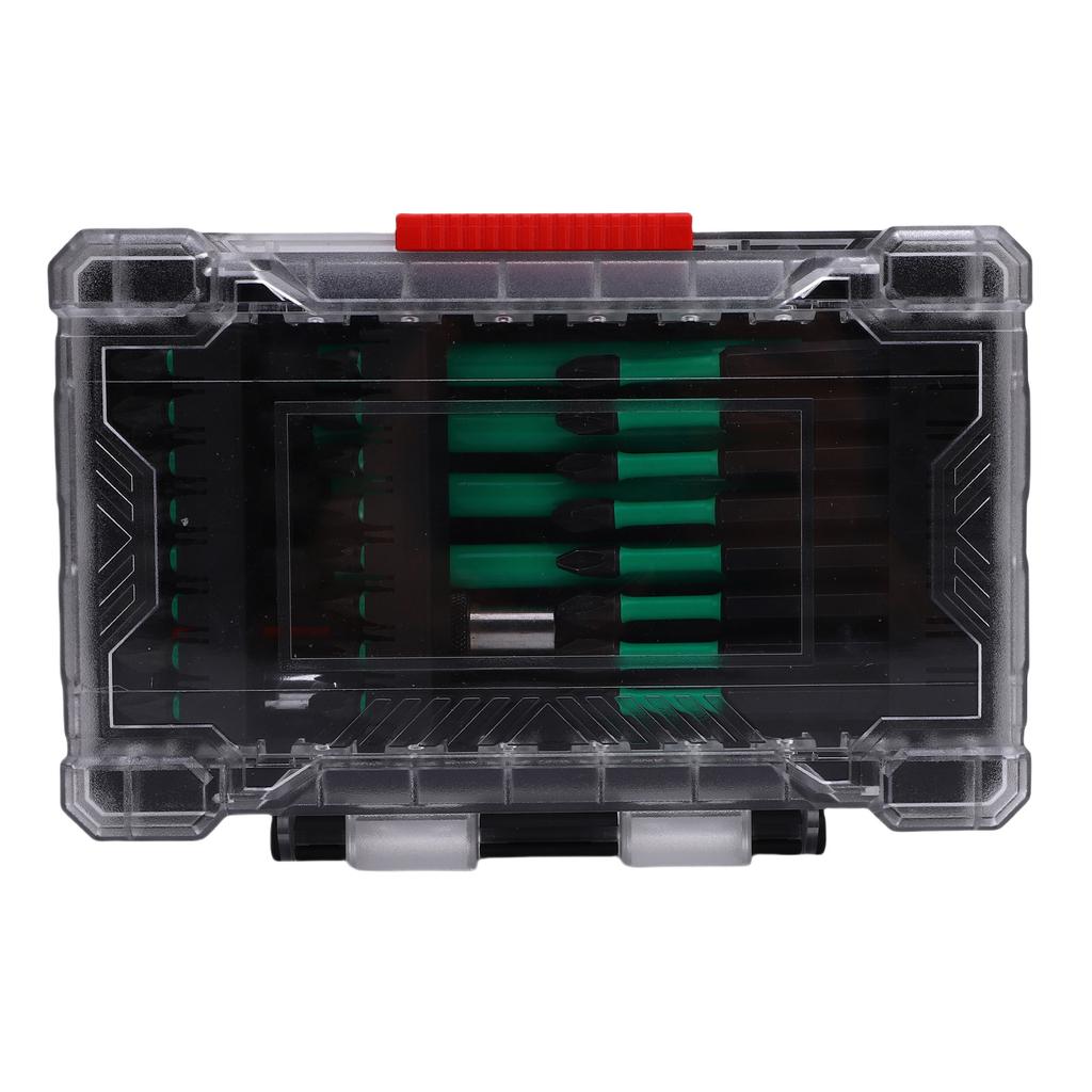 30Pcs Impact Screwdriver Bit Set S2 Impact Driver Bit Set with Extension Bar Adapter Kit for Industrial Applications