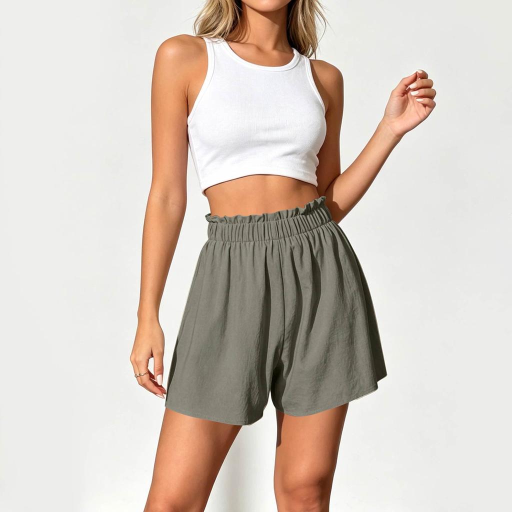 Summer Minimalist Basic Casual Shorts