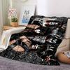 Kiss Band Performance Blanket Soft Throw Blanket For Home Bedroom Bed Sofa Travel Office Solid Christmas Blanket