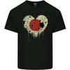 Liebe Japan Flagge Japanischer Tag Fußball Herren Leichtes Baumwoll-T-Shirt
