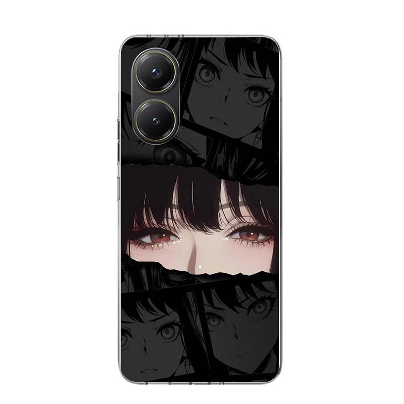 Anime Lovely Girl Eyes Phone Case For Xiaomi Poco X7 X6 X5 Pro F7 Ultra Redmi 15C 15 13 13C 12 12C 10 10A 10C 9 9A 9C 9T Cover P