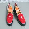 New Men Loafers Mixed Colors Round Toe Slip-On Party Men's Formal Shoes Pu Leather  Size 38-48 Men Dress Shoes