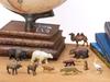 Colorata Zoological Region 3 Figure 3D Encyclopedia (Old Northern and New Northern Region Animals / 12 Types / with Explanation Booklet) Realistic Fig