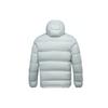 Li Ning Wade Series Cold Resistant Warm Hooded Down Jacket Men Outerwear Coin-Gray AYMQ043-3