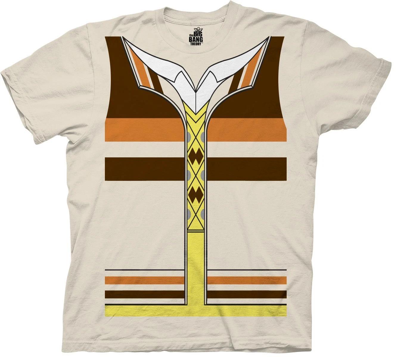 Big Bang Theory Raj Trompe Loeil Costume T-Shirt 2XL