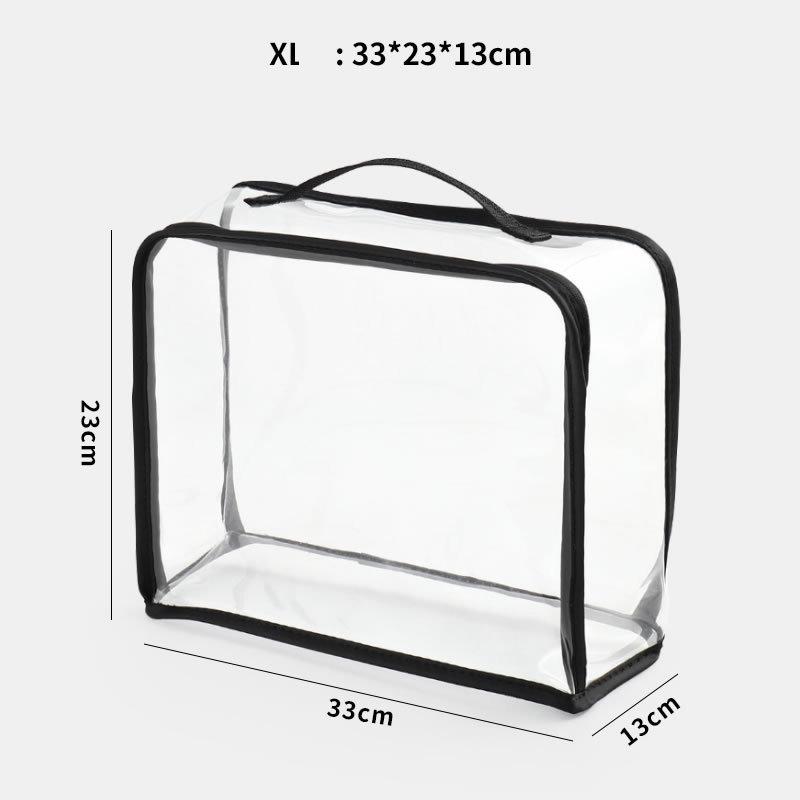 Saco de Armazenamento de Luxo Selado Transparente para Bancada Doméstica Saco de Armazenamento Capa Protetora à Prova de Poeira, Umidade e Mofo