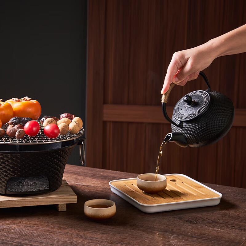 Suncojia Cast Iron Tea Kettle