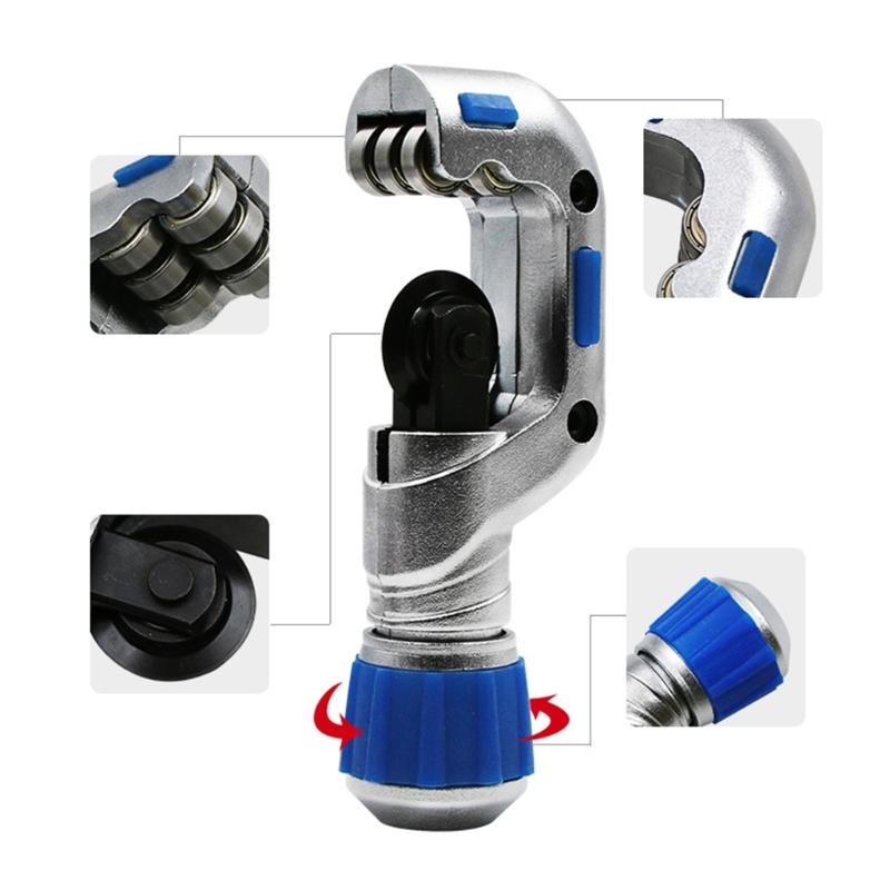 4-32mm Bearing Pipe Cutter Tube Shear Cutter With Hobbing Circulars Blades For Copper Aluminum Stainless Steel Hand Tool