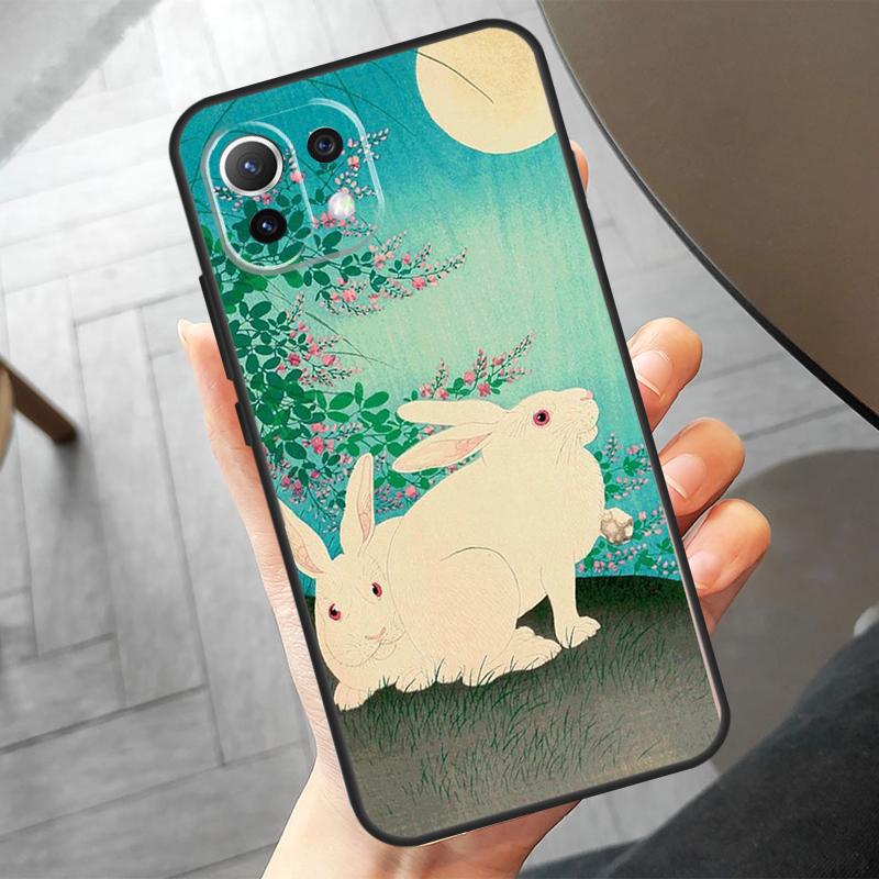 Japanese Style Art Japan Funda For POCO F6 X6 Pro X5 X3 F3 F5 M6 M5s Xiaomi 14 Ultra 12 13 Lite 11T 12T 13T Pro Case