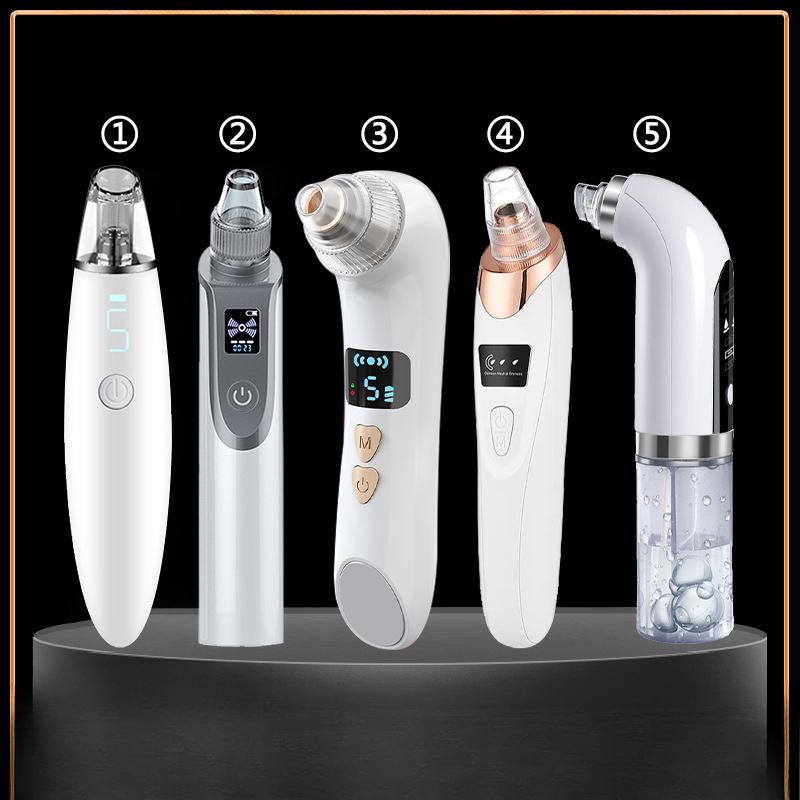 Ultrasone Blackhead Elektrisch Zuiginstrument, Vijf-traps Afstelling Poriënreiniger, Huishoudelijk Blackhead Verwijderings- en Acne Verwijderings Schoonheidsinstrument